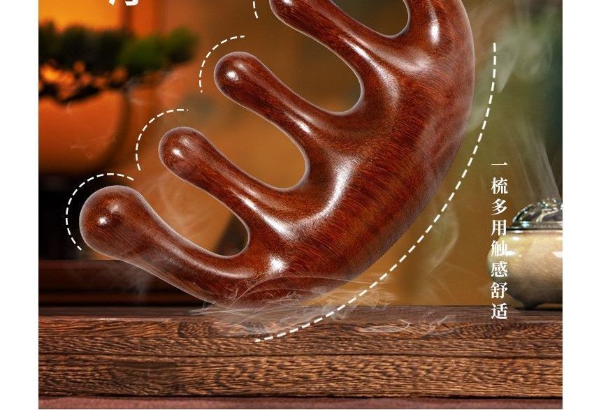 Choyu - Houten haarkam (verschillende ontwerpen)
