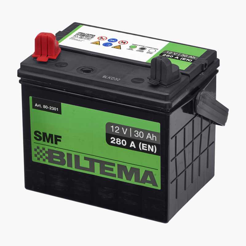 Fritidsbatteri, 12 V, 30 Ah