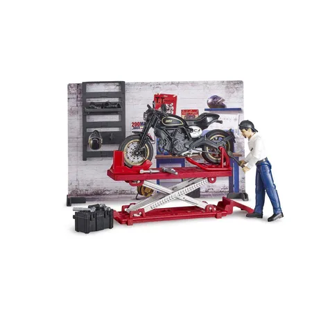 BRUDER® 62101 bworld Motorradwerkstatt