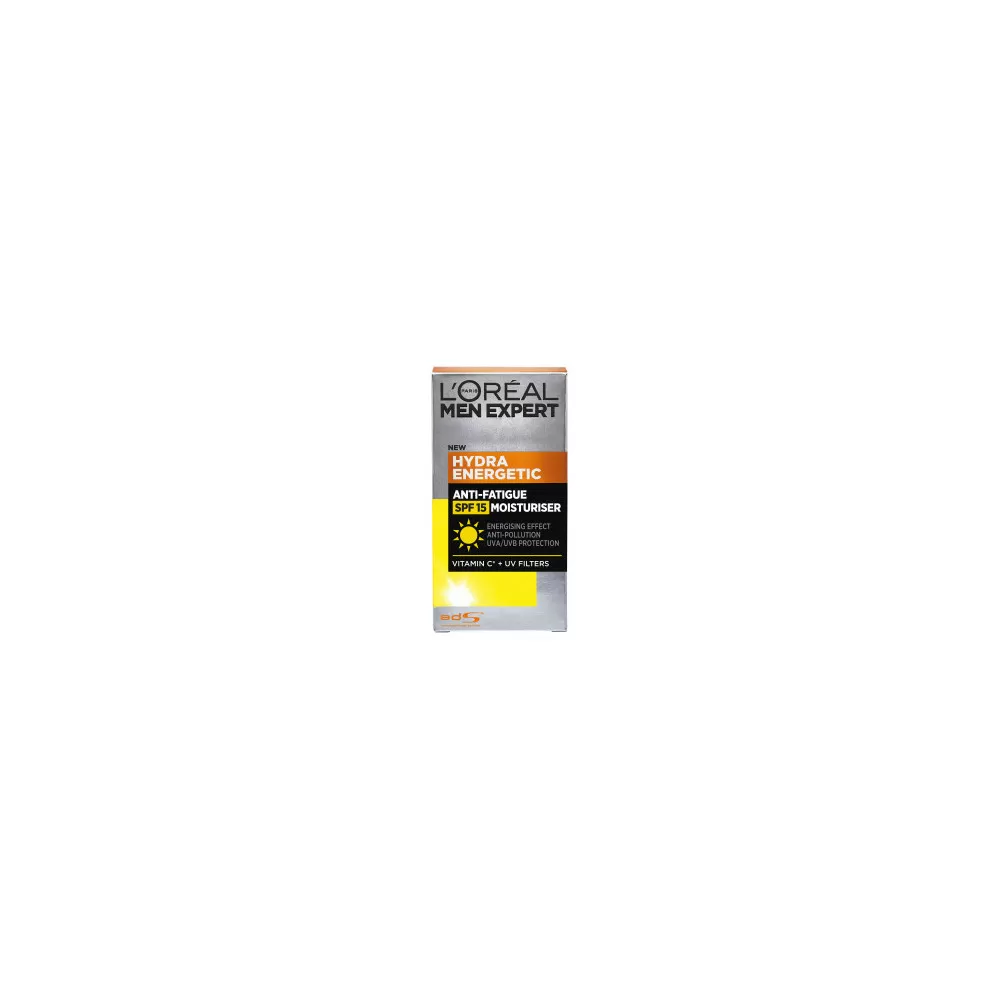 L'Oréal Men Expert Hydra Energetic 24H Anti-Tiredness Moisturiser SPF15 - 50 ml.