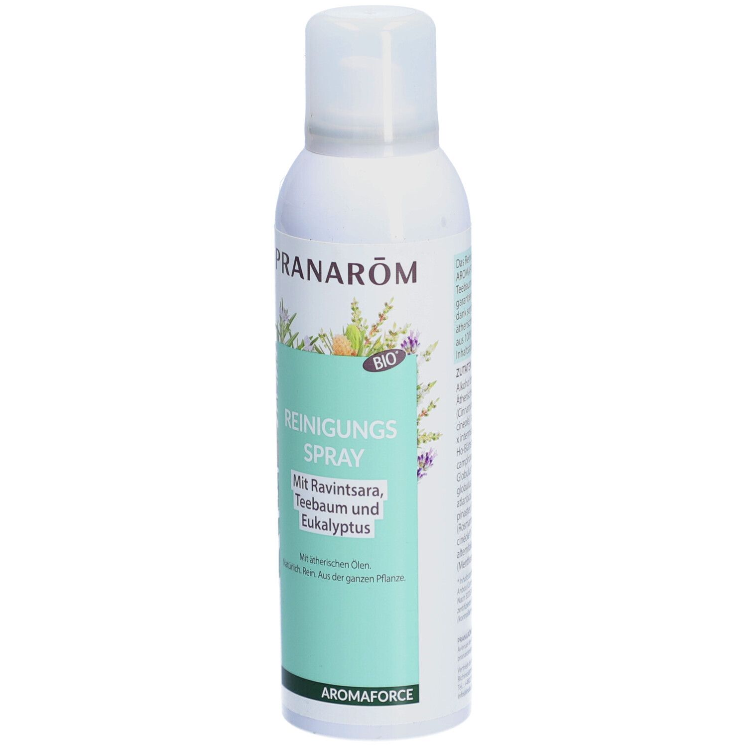 PRANAROM Reiniungsspray mit Ravintsara Teebaum und Eukalyptus Bio