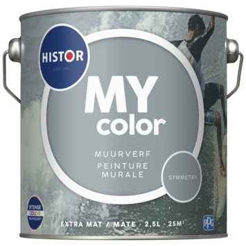 Histor My Color muurverf extra mat symmetry 2,5 liter