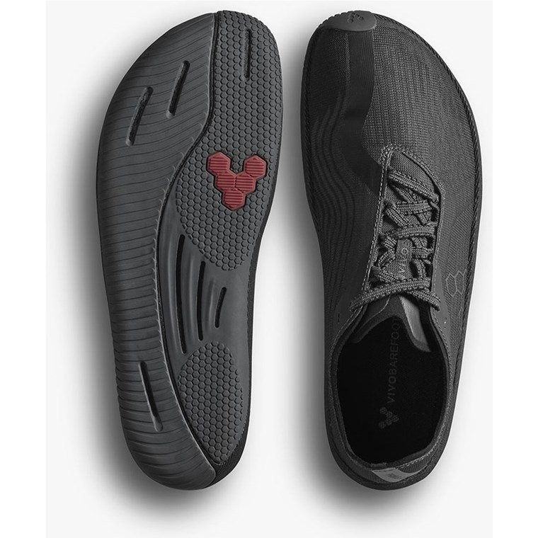 Vivobarefoot Primus Flow Dark Shadow