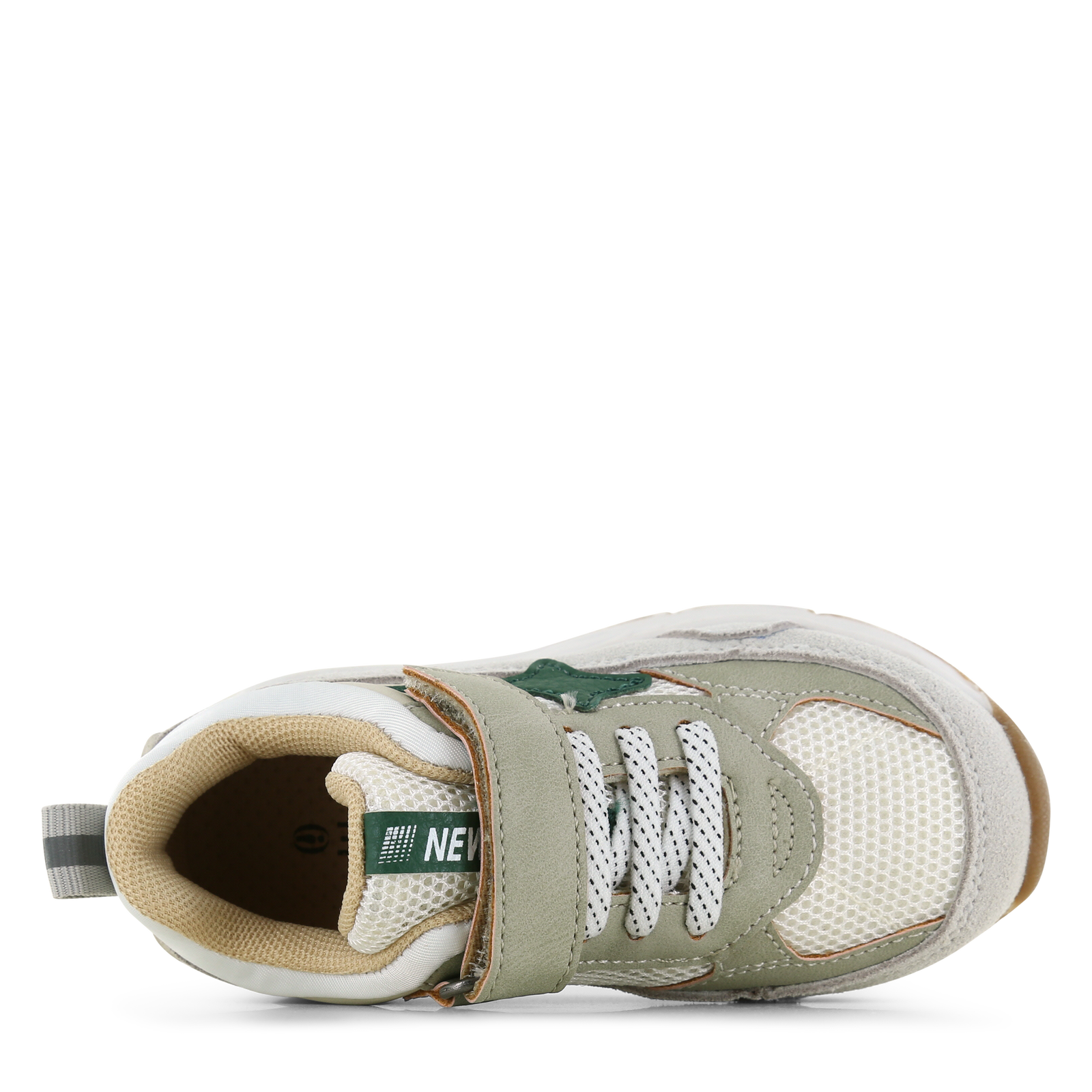 Shoesme groene sneaker Mesh, Microfiber leer, Suède | Jongens schoenen
