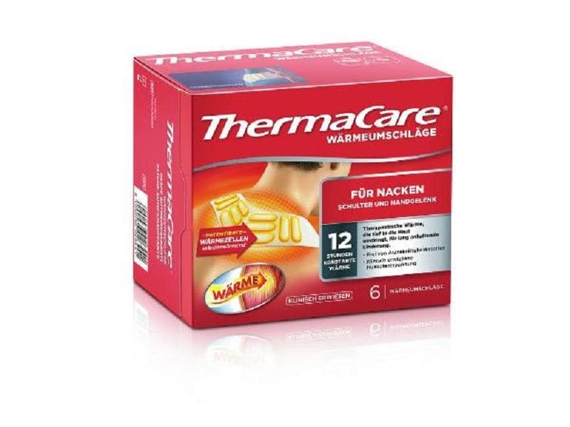 ThermaCare Nacken und Schulter Arm Patch 6 Stück Sanfte und langanhaltende Hilfe bei Muskel- und Gelenkschmerzen