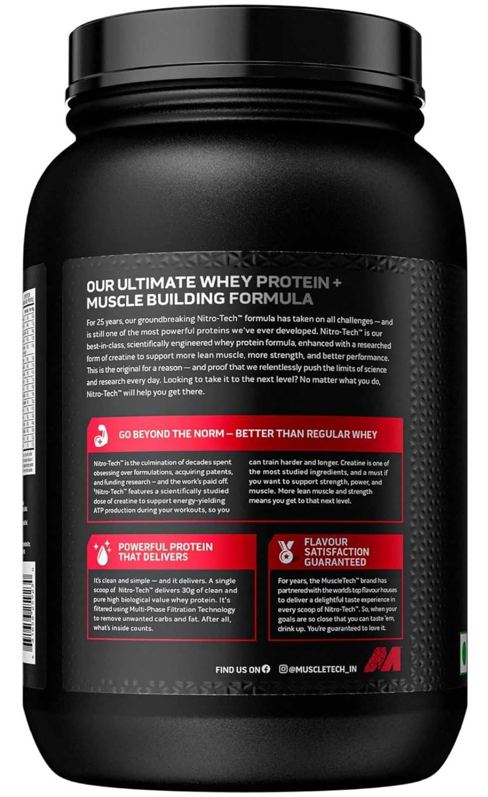 MuscleTech Nitro-Tech 907g