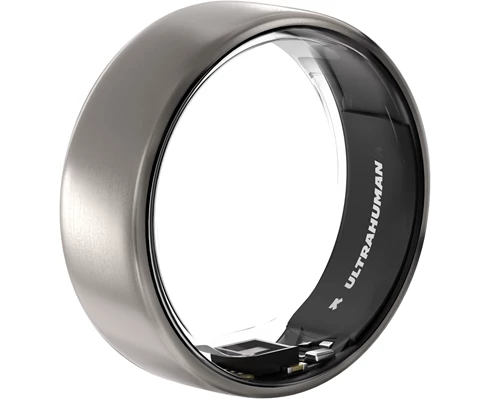Ultrahuman Ring Air - Raw Titanium - Size 09