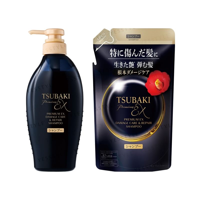Shiseido - Tsubaki Premium EX Schadeverzorging & Herstel Shampoo