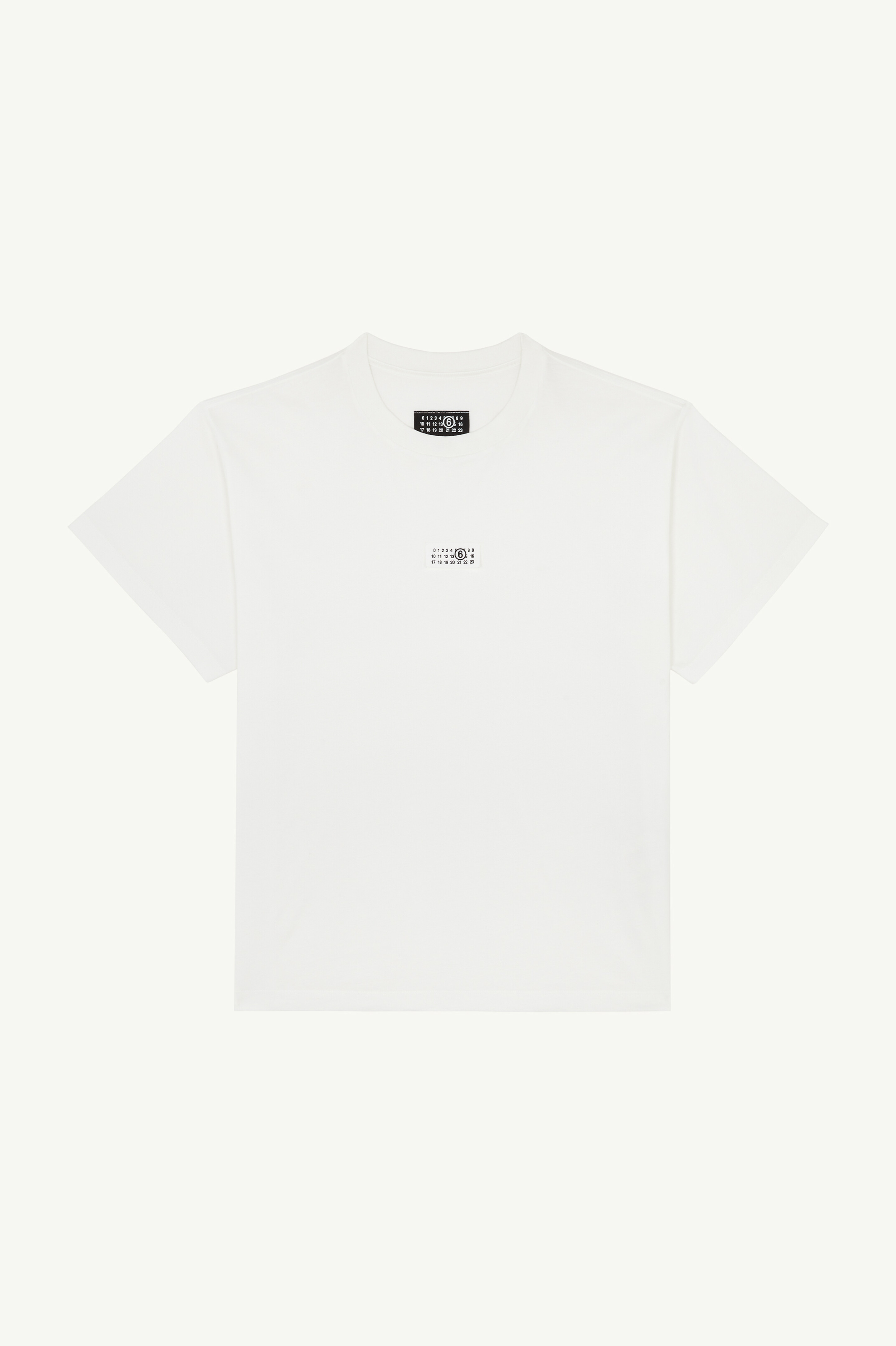 T-shirt en jersey de coton pour homme | MM6 Blanc