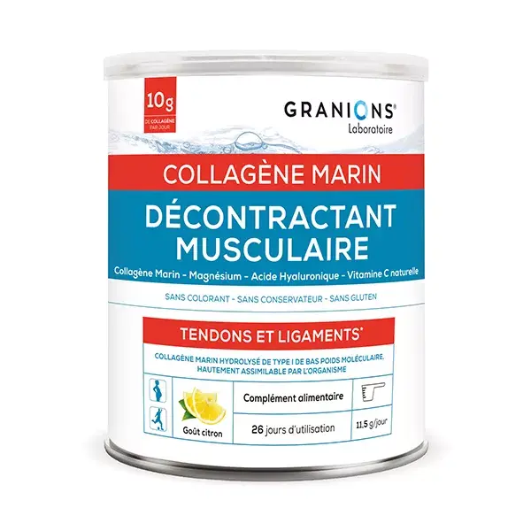 Granions Colágeno Marinho Relaxante Muscular 300g