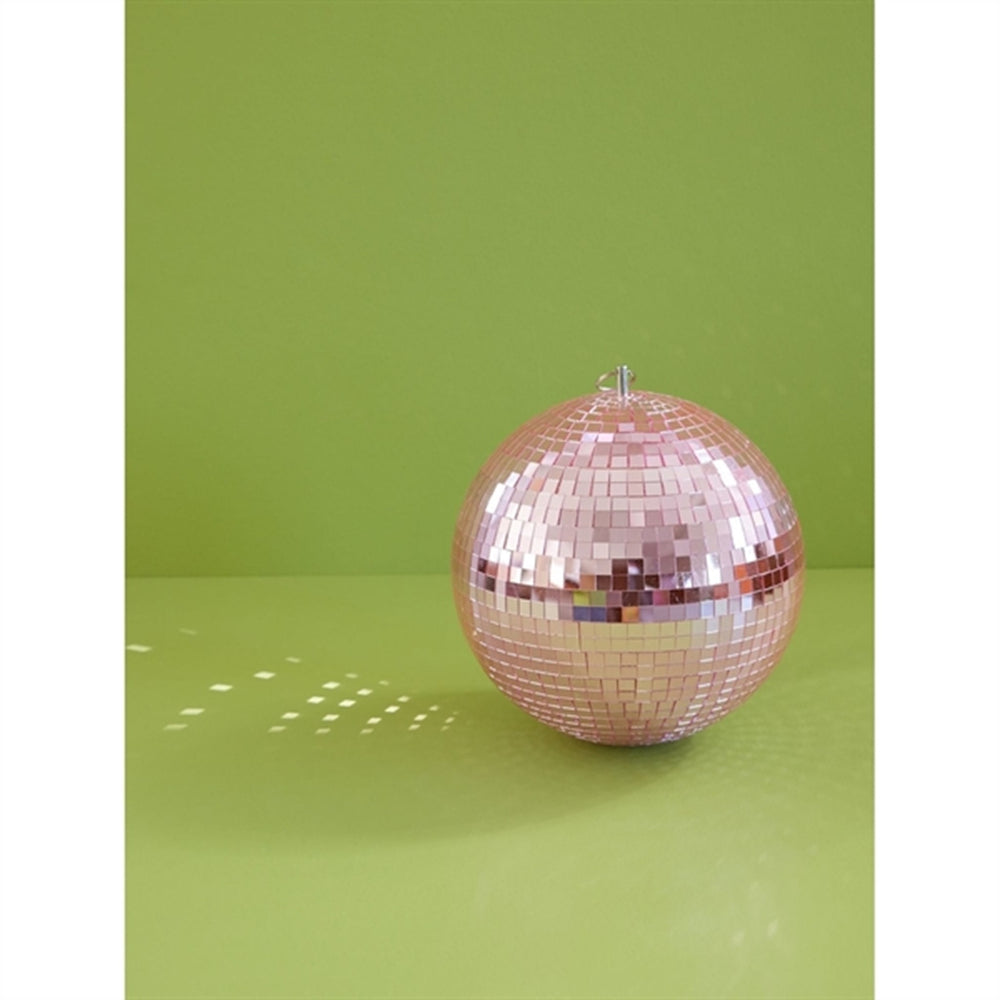 Soft Pink Stor Diskokugle - Rice → Luksusbaby.dk