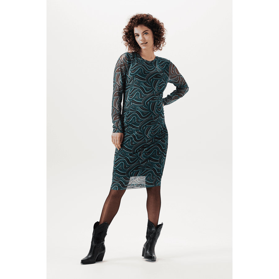 SUPERMOM Kleid Deville Deep Teal