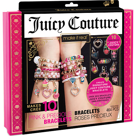 Juicy Couture armbånd - pink & precious