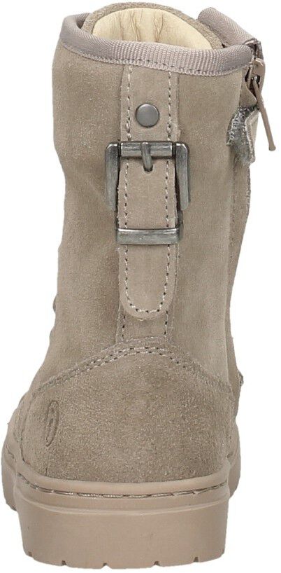 Shoesme Veterschoen hoog taupe