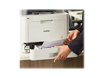 Brother MFC-L9570CDW - Multifunktionsprinter - farve - laser - A4/Legal (medie) - op til 31 spm (udskriver) - 300 ark - 33.6 Kbps - USB 2.0, Gigabit LAN, Wi-Fi(n), USB vært, NFC - med Brother PRINT AirBag til 400.000 sider