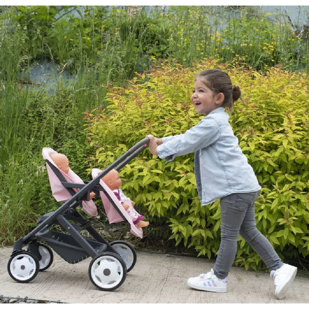 SMOBY Poussette Double Maxi-Cosi