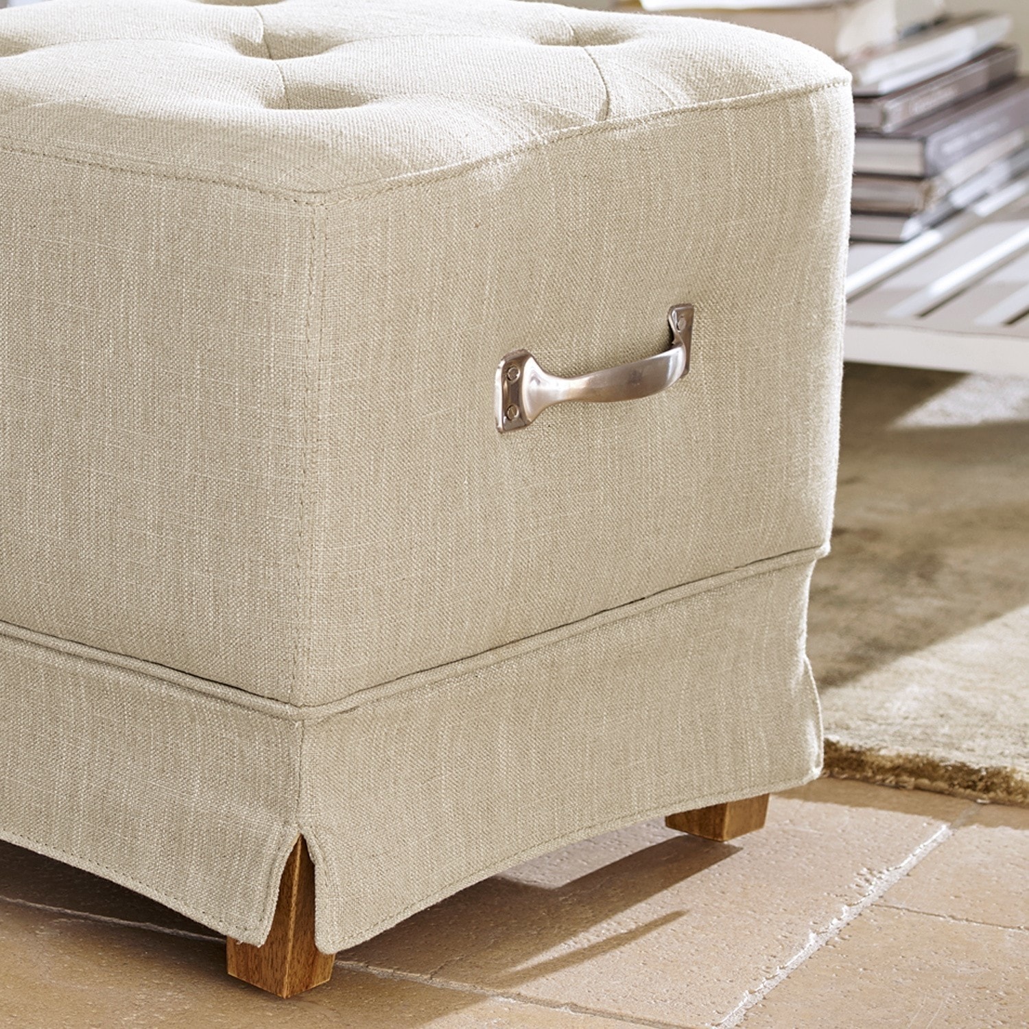 Hocker Burke leinen