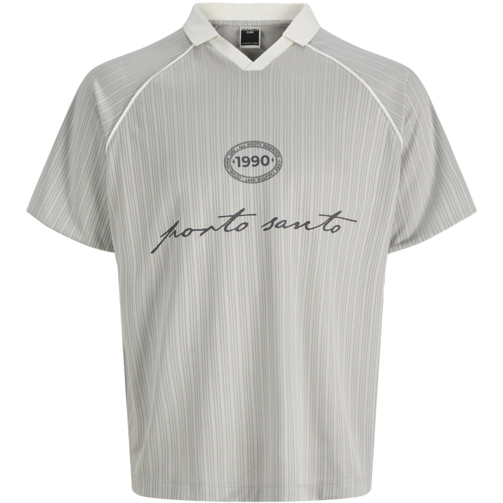 Køb Jack & Jones Junior Vapor Blue Jcoeterna Football Polo Ss Sa26 Sn Jnr