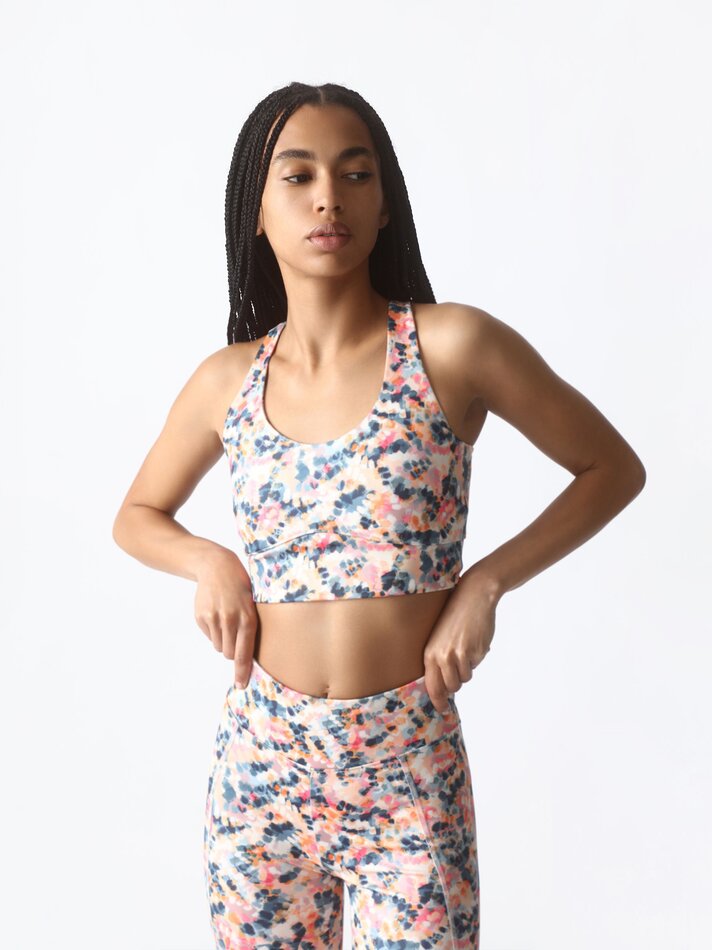 Conjunto de 3 leggings de ciclismo - Violeta