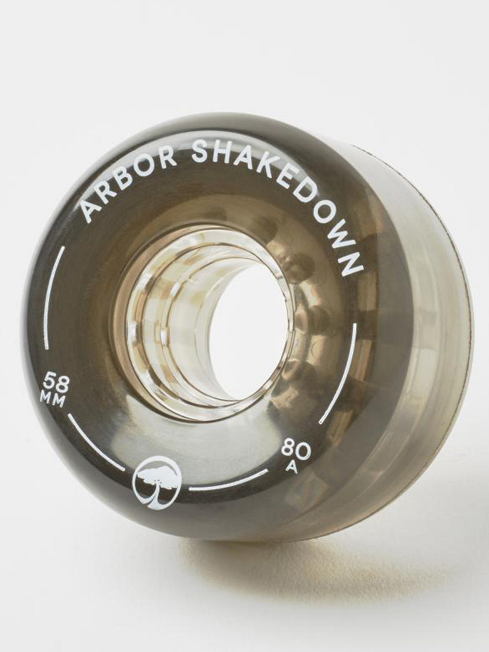 Arbor Shakedown 80a 58mm Wheels ghost black