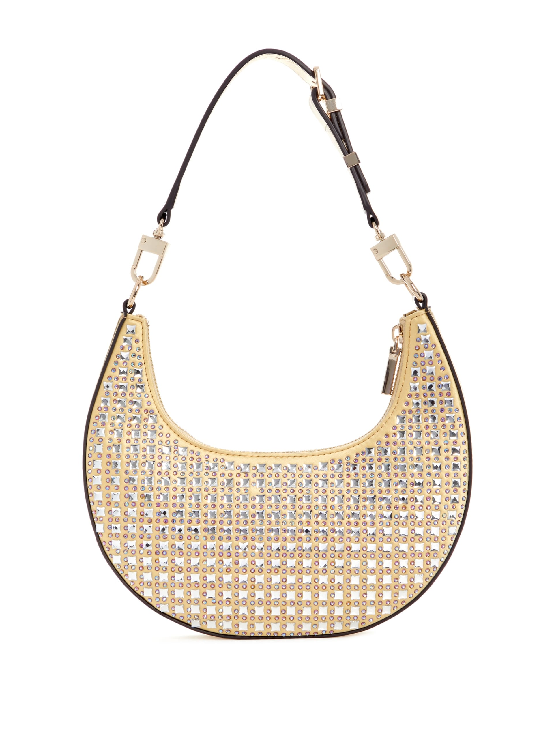 Bolsa Hobo Pequena Lua com Strass