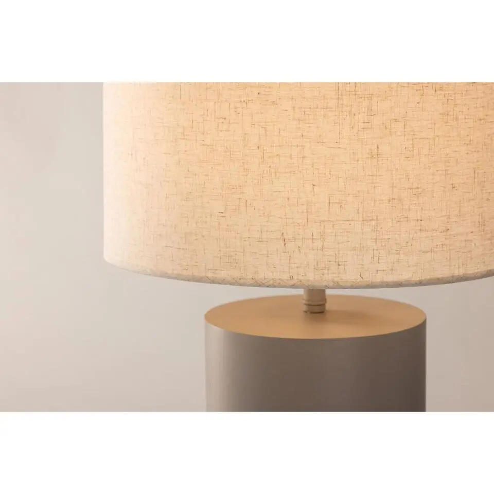 Svea - Enzo ronde vloerlamp - ø40 cm - grijs