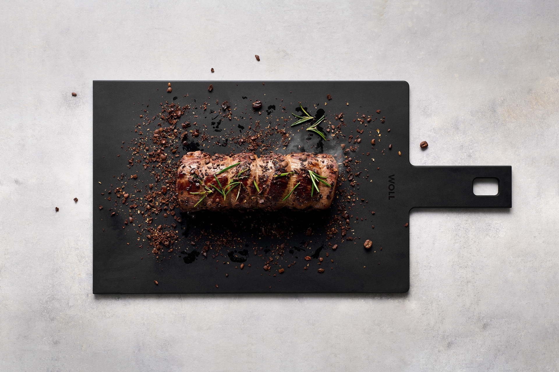 WOLL Schneidebrett CUT & SERVE 49x25 cm glatt