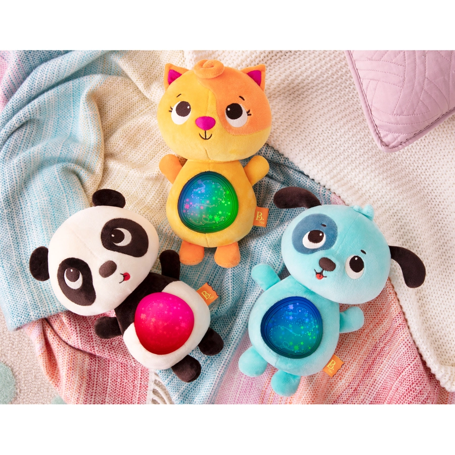 B.TOYS B. Twinkle Tummies - Hund mit Licht und Sound Mehrfarbig