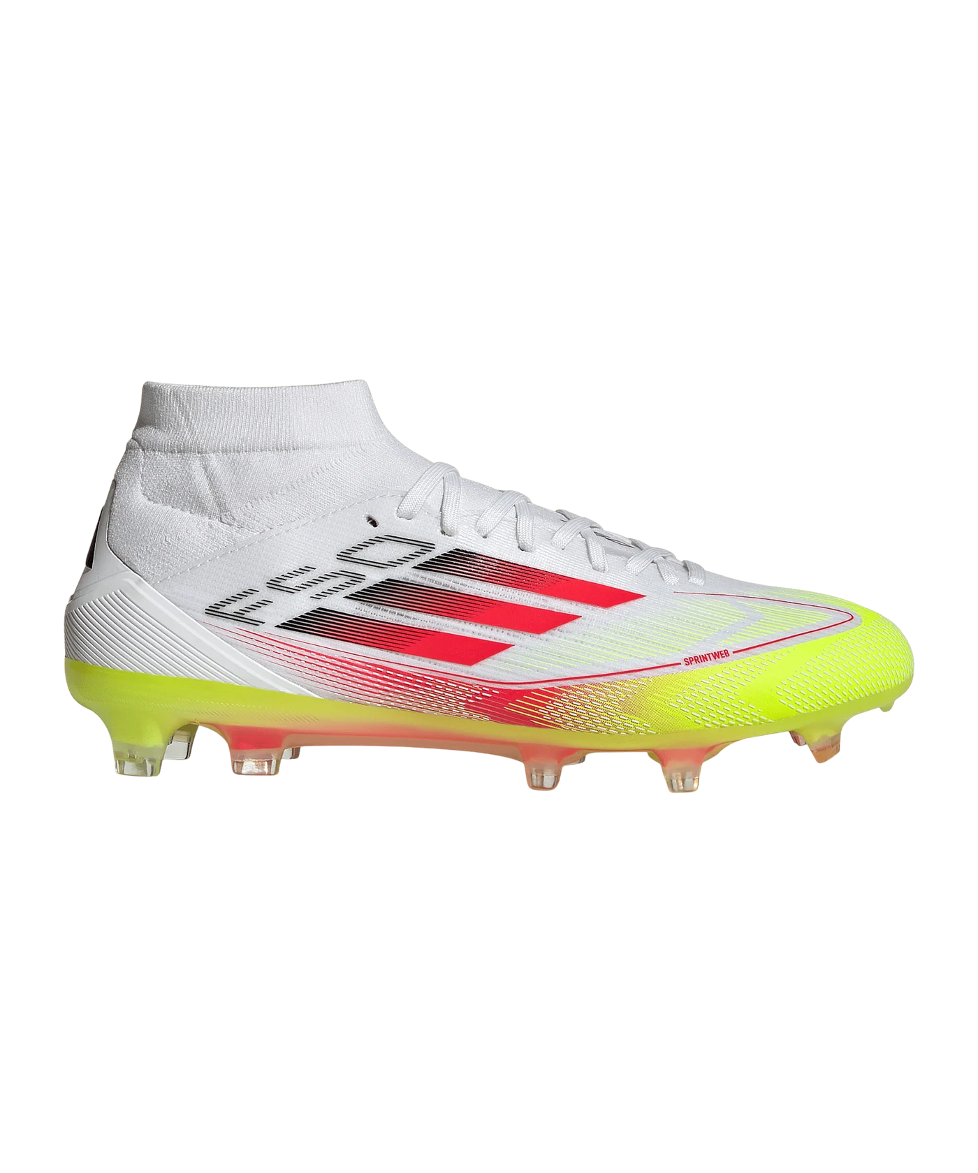 adidas F50 Pro Mid FG Pure Victory Damen Weiss