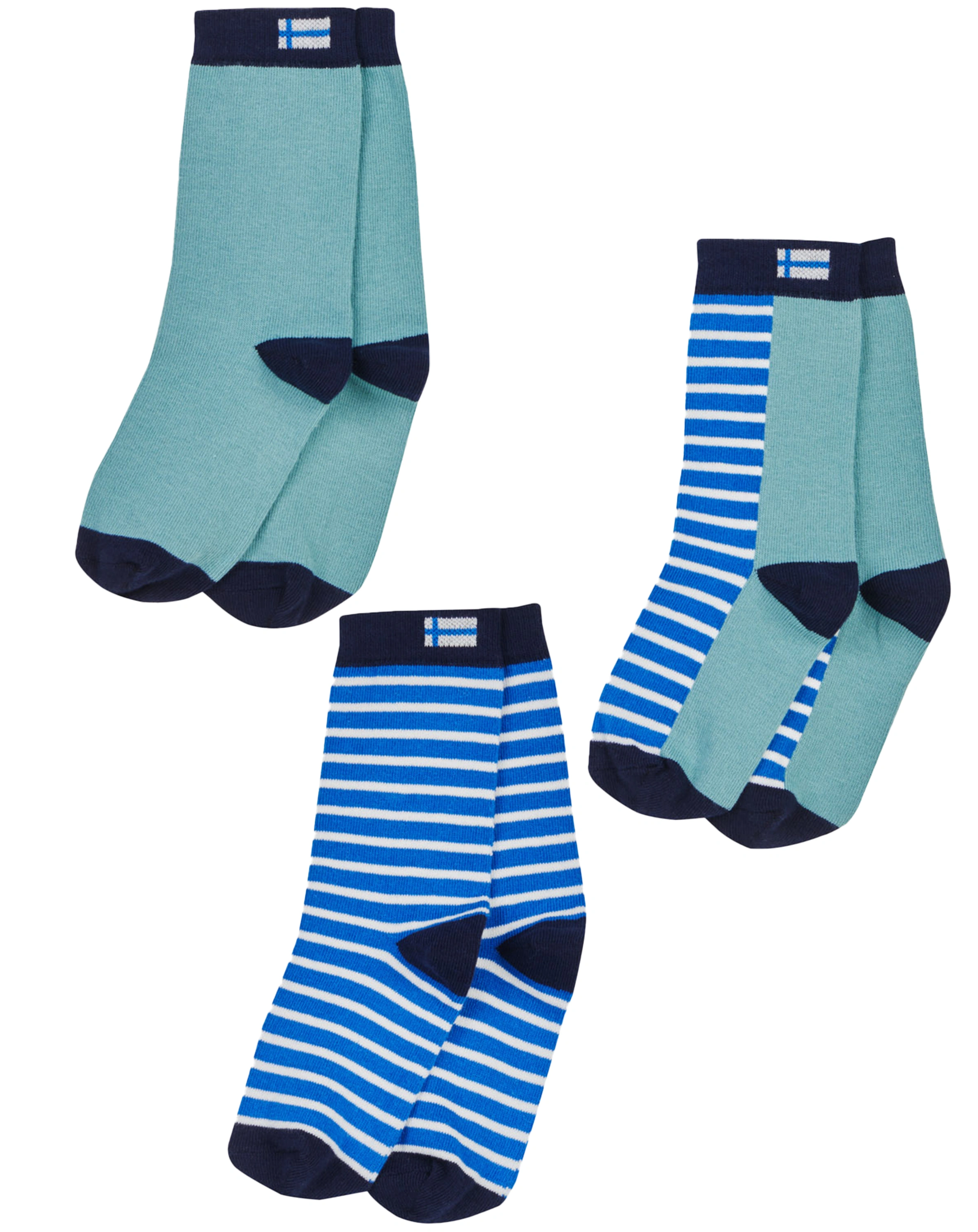 Socken SUKAT KOLME 3er Pack in trellis