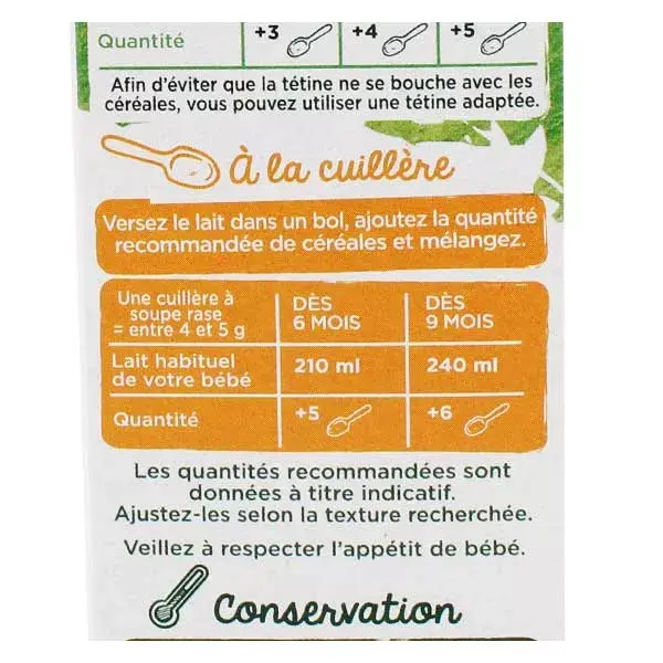 Modilac Mes Céréales Bio Nature 250g