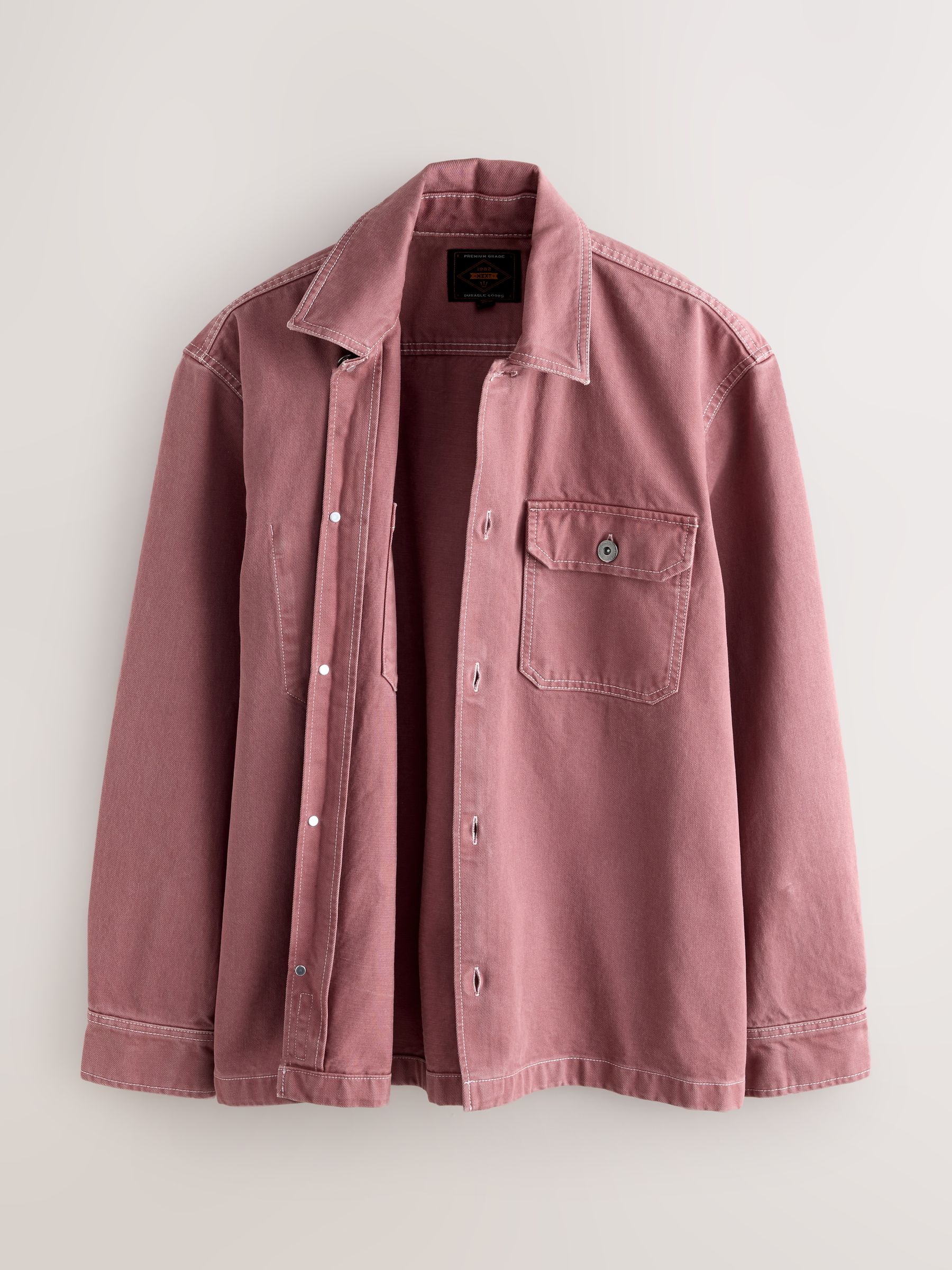Roze - Canvas Shacket Overshirt