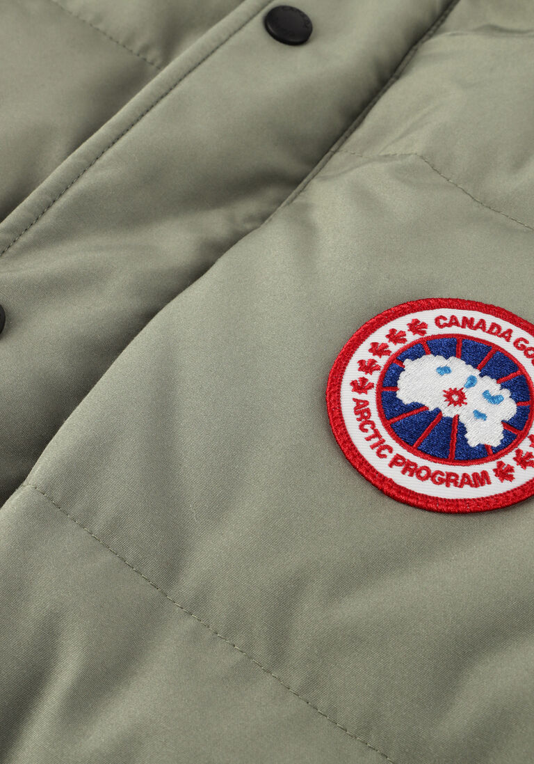 khaki canada goose bodywarmer freestyle crew vest 2054m