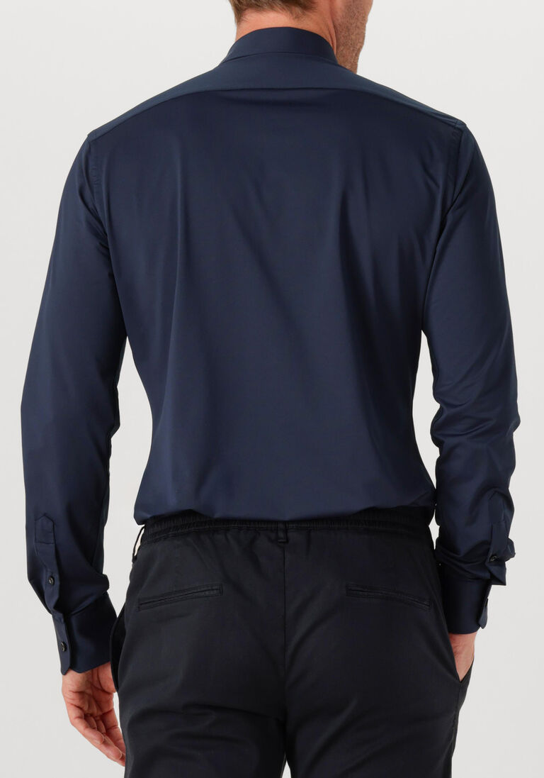 donkerblauwe xacus klassiek overhemd active shirt 558ml