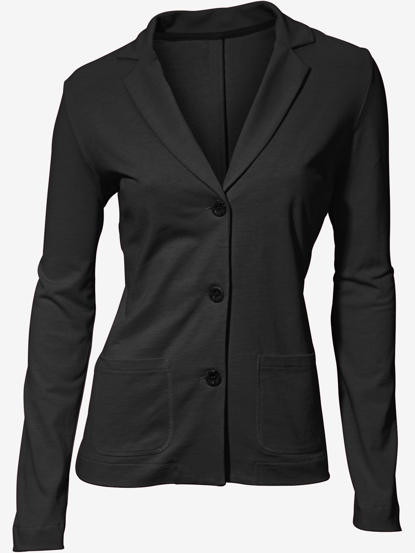 Blazer en jersey coupe sobre pour un look décontracté tendance