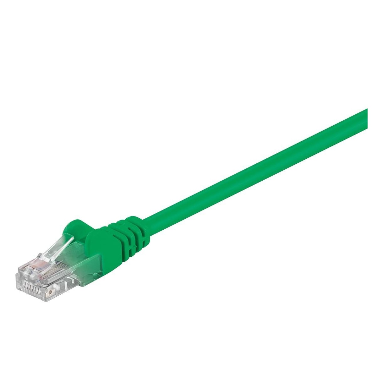 CAT 5e patchkabel, U/UTP, grønn