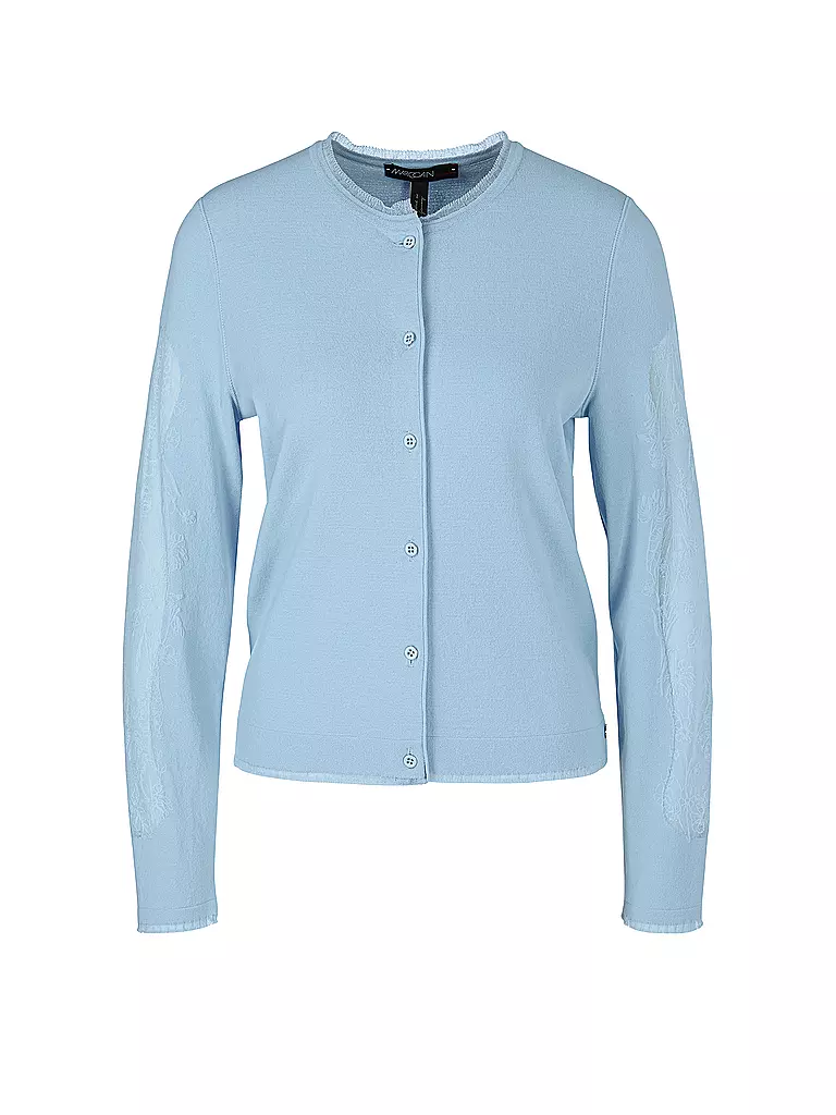 MARC CAIN Strickjacke hellblau