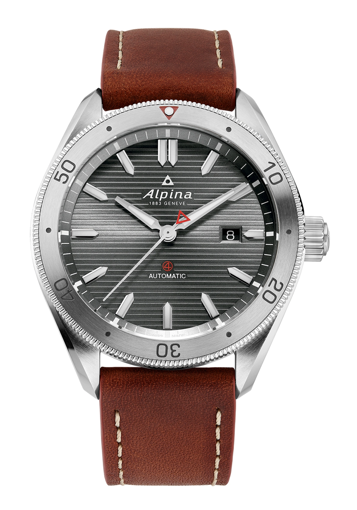 Alpina Alpiner 4 Automatik Grau AL-525G5AQ6