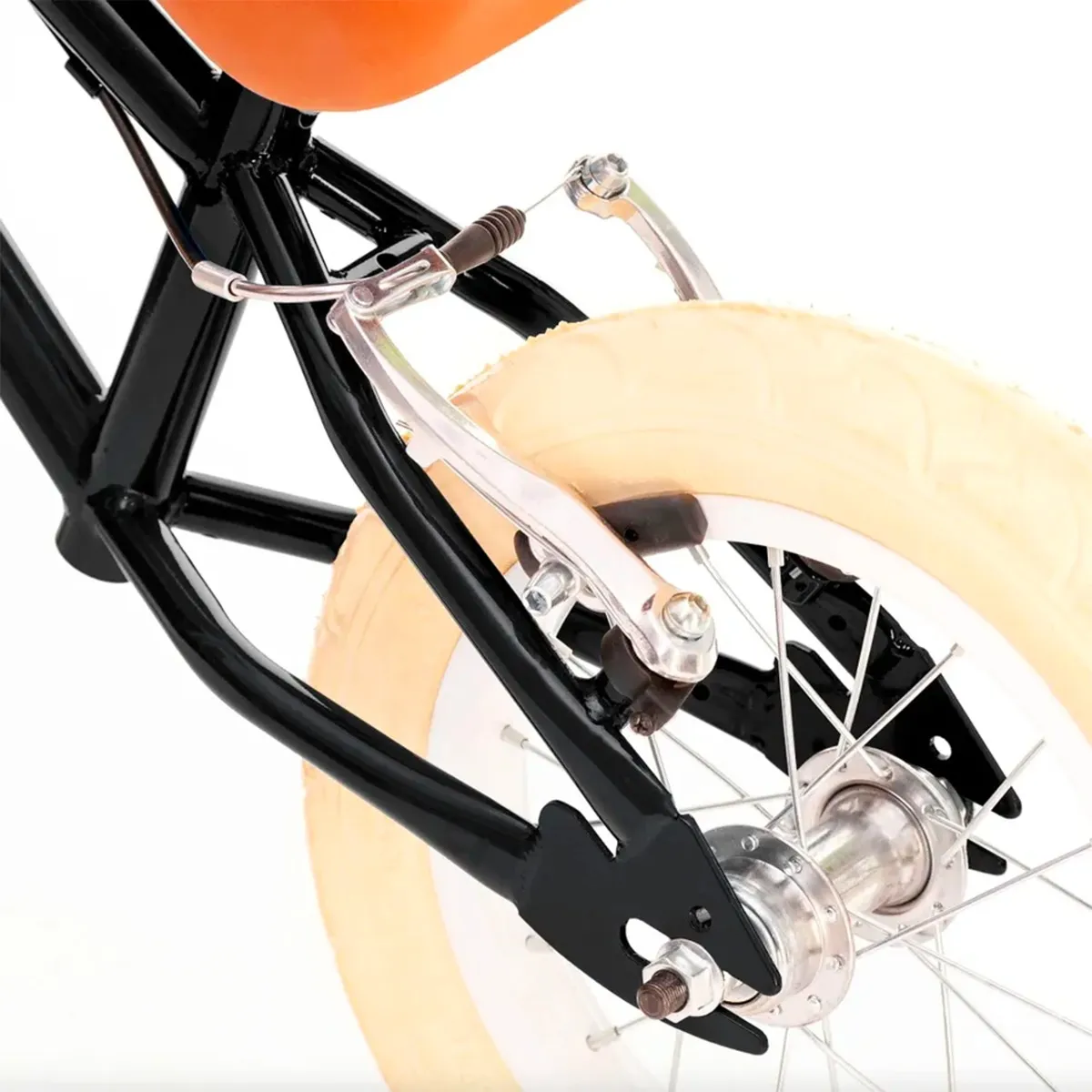 Spoke & Pedal Vélo d'Équilibre 12 Boulevard Noir + Casque Vélo Kinderfeets