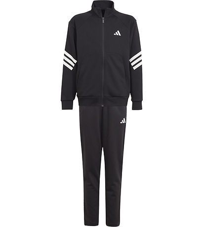 adidas Performance Trainingsanzug - J FI 3S - Black/White