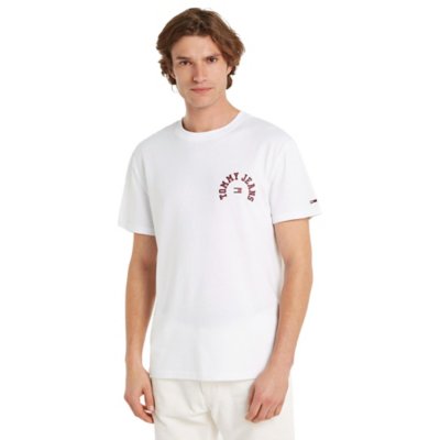 Tee-shirt à manches courtes homme Tjm Clsc Curved Tj College TOMMY HILFIGER
