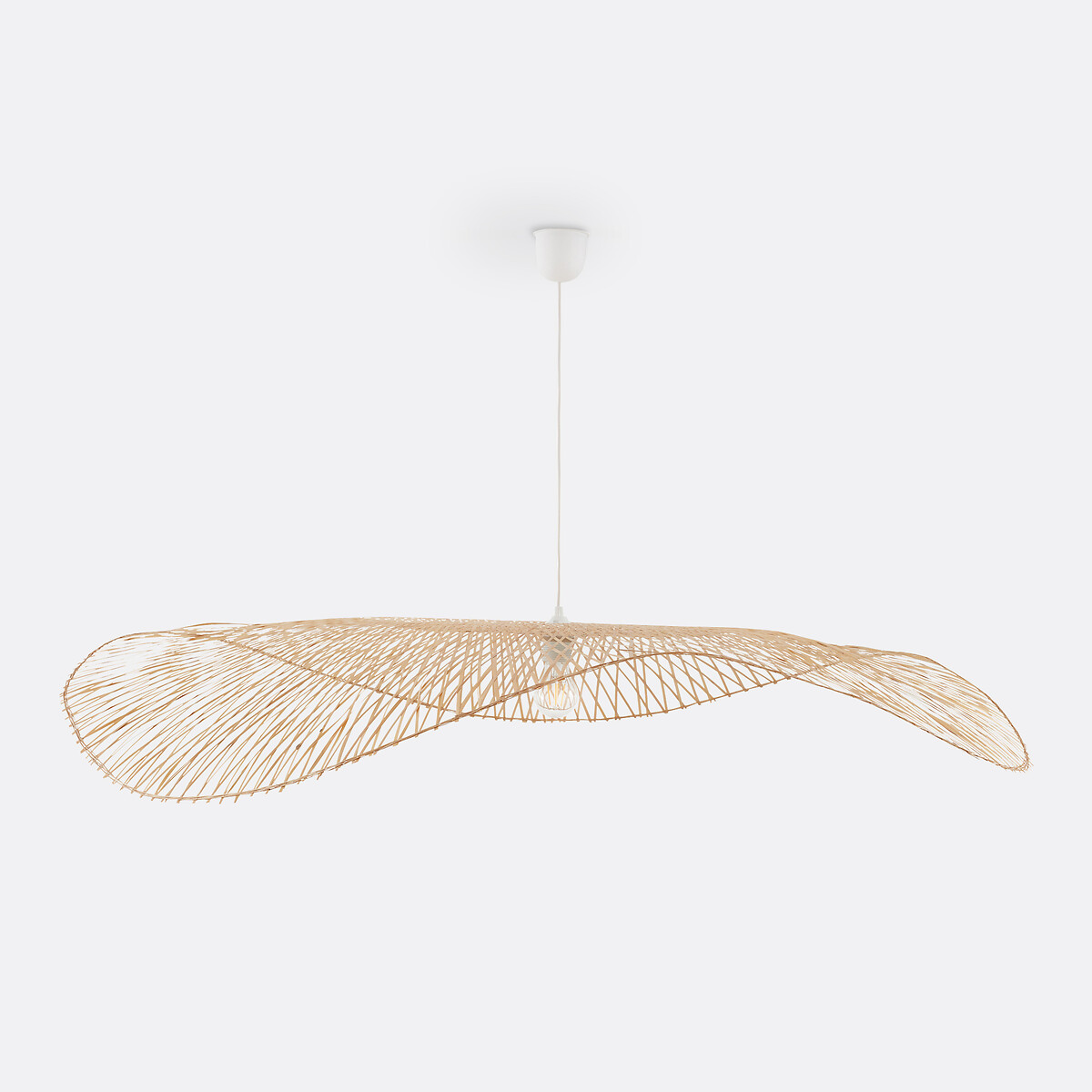 LA REDOUTE INTERIORS<br>Luminária pendente em bambu Ø130 cm, Ezia