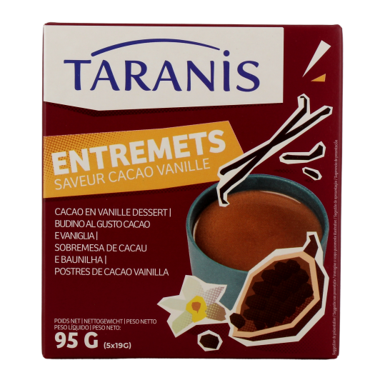 Entremets Taranis - Poudre cacaoté hypoprotidique