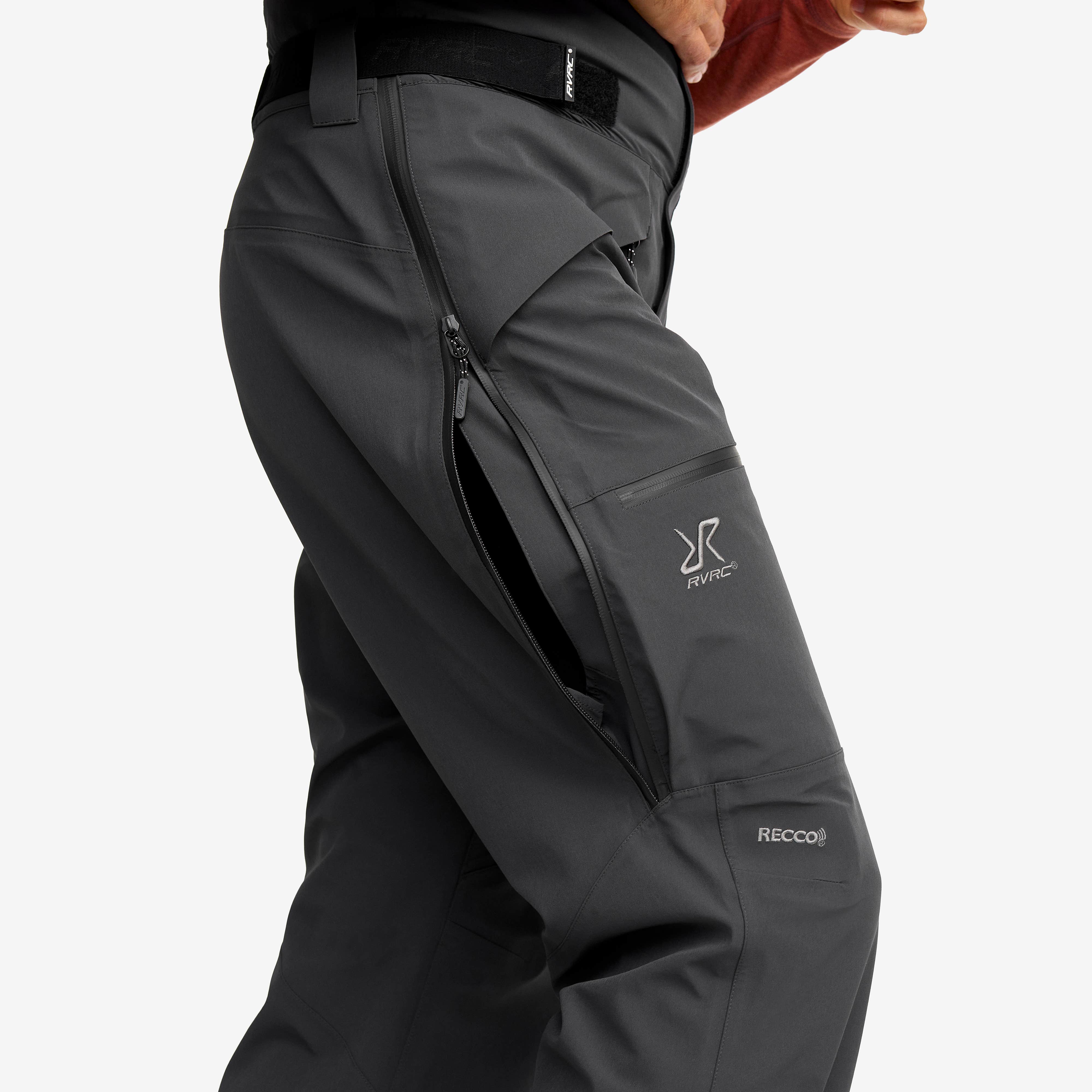 Atlas 3L Ski Bib Pants Herre Anthracite