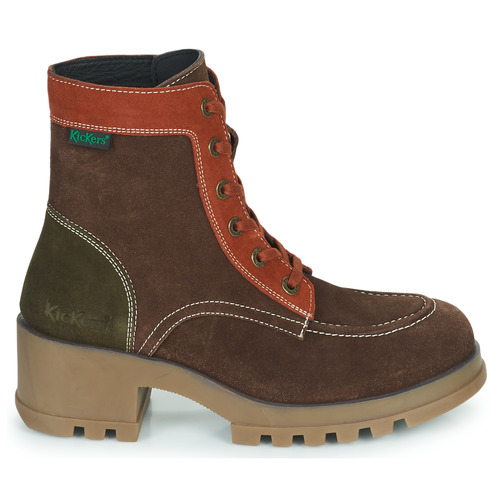 Kickers - KICK HELLO - Marron / Orange