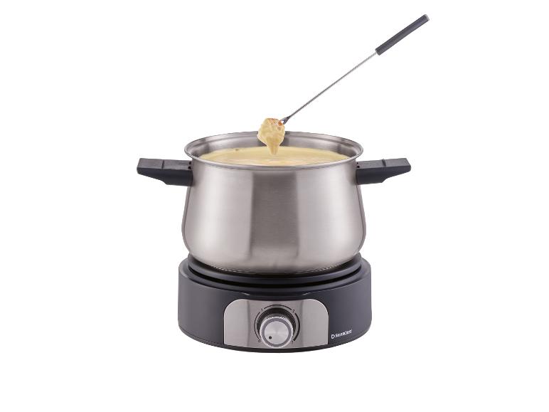 RVS elektrische fonduepan