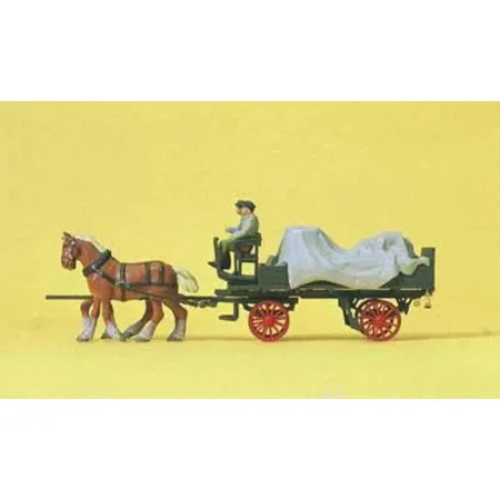 Preiser 30446 HO Lieferwagen mit Plane