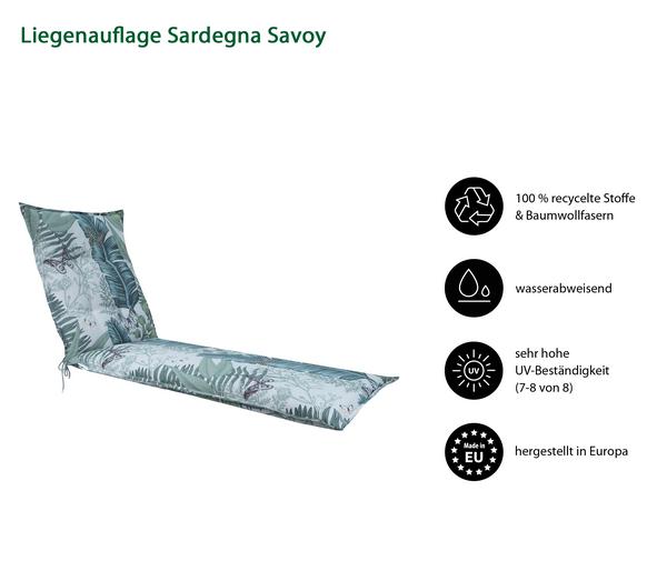 Dehner Liegenauflage Sardegna für Gartenliege