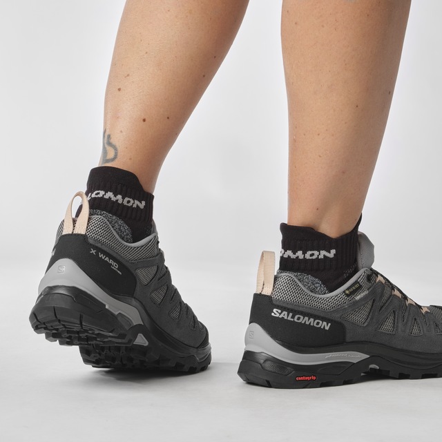 Salomon Wanderschuh »X WARD Leather GORE-TEX«  wasserdicht