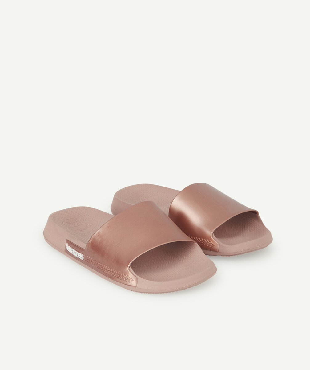 HAVAIANASCLAQUETTES FILLE ROSE MÉTALLISÉ